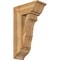 Ekena Millwork Balboa Traditional Rough Sawn Bracket w/ Offset Brace, Western Red Cedar, 8"W x 18"D x 30"H BKT0806X18X30BOA01RWR - alternate 1